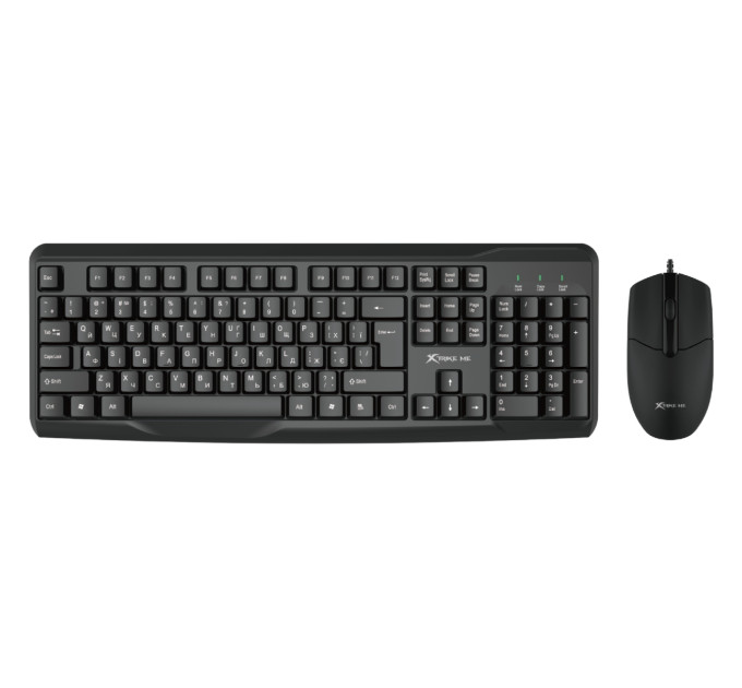 Xtrike ME Комплект Xtrike ME MK-207 USB UA Black (MK-207UA)
