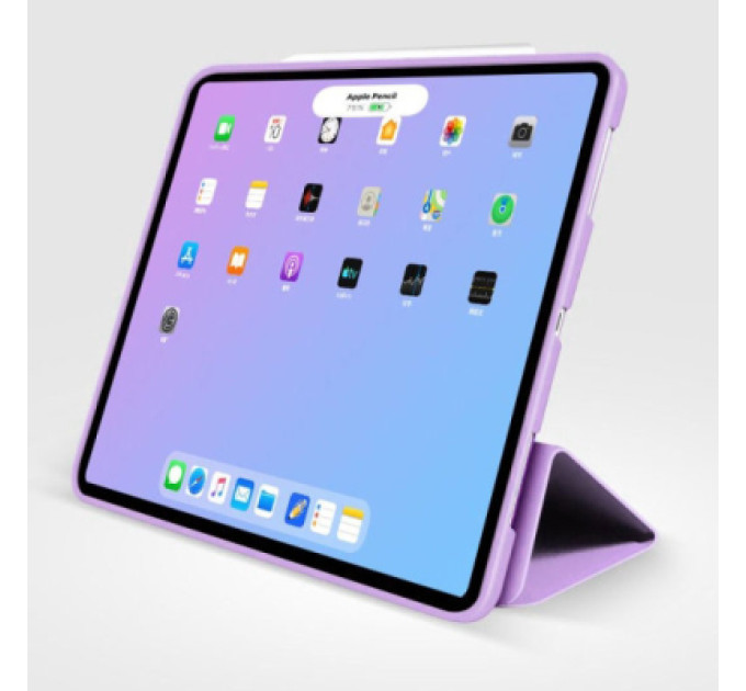 BeCover Чохол до планшета BeCover Tri Fold Soft TPU Silicone Apple iPad Air 11" M4 2026 Purple (715241)