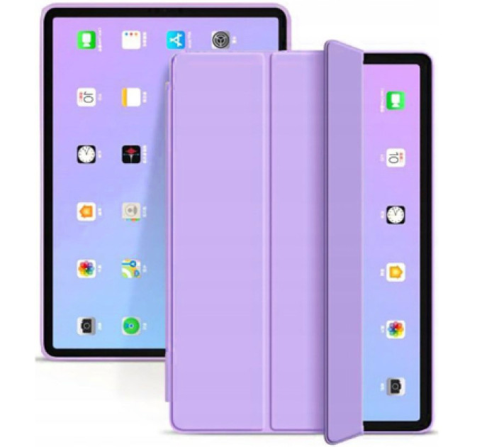 BeCover Чохол до планшета BeCover Tri Fold Soft TPU Silicone Apple iPad Air 11" M4 2026 Purple (715241)