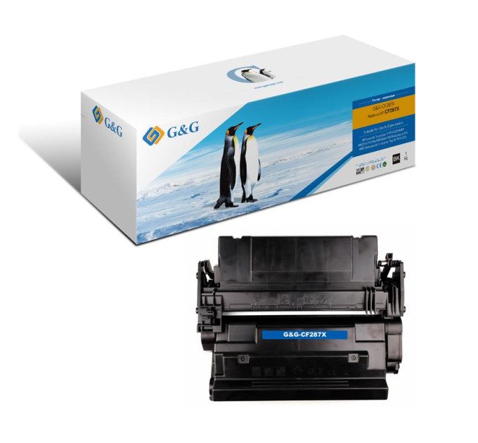 G&G Картридж G&G до HP LJ M506/M527 Black (18000 ар.)