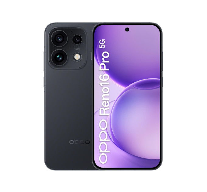 Oppo Мобільний телефон RENO16 PRO 12/512 CPH2863 STARLIGHT BLACK OPPO
