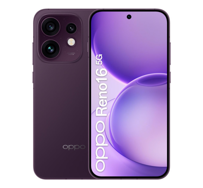 Oppo Мобільний телефон RENO16 12/256 CPH2865 TWILIGHT VIOLET OPPO