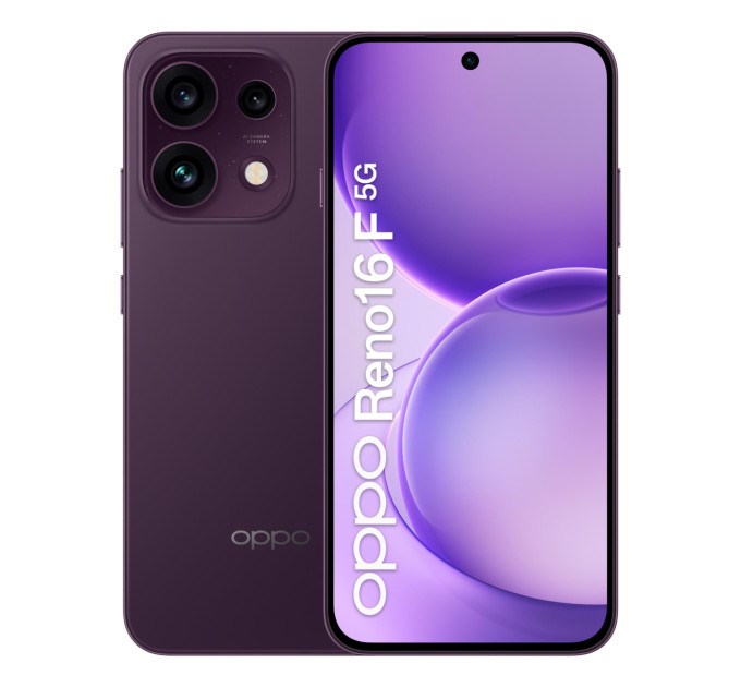 Oppo Мобільний телефон RENO16F 12/256 CPH2859 TWILIGHT VIOLET OPPO