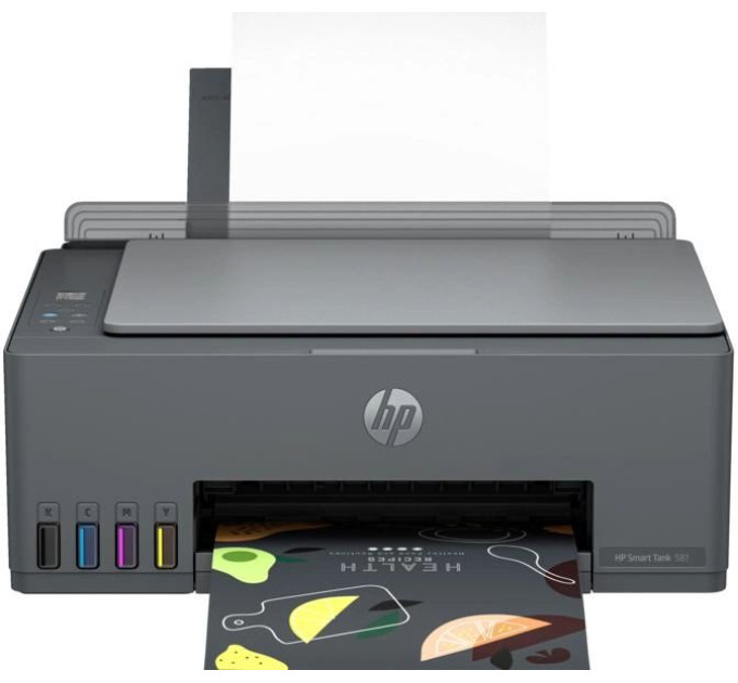 HP Багатофункціональний пристрій  HP Smart Tank 581 with Wi-Fi (4A8D4A)
