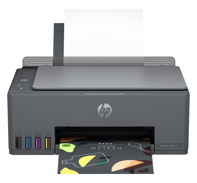 HP Багатофункціональний пристрій  HP Smart Tank 581 with Wi-Fi (4A8D4A)