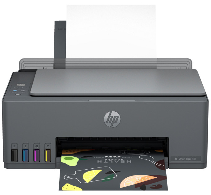 HP Багатофункціональний пристрій  HP Smart Tank 581 with Wi-Fi (4A8D4A)