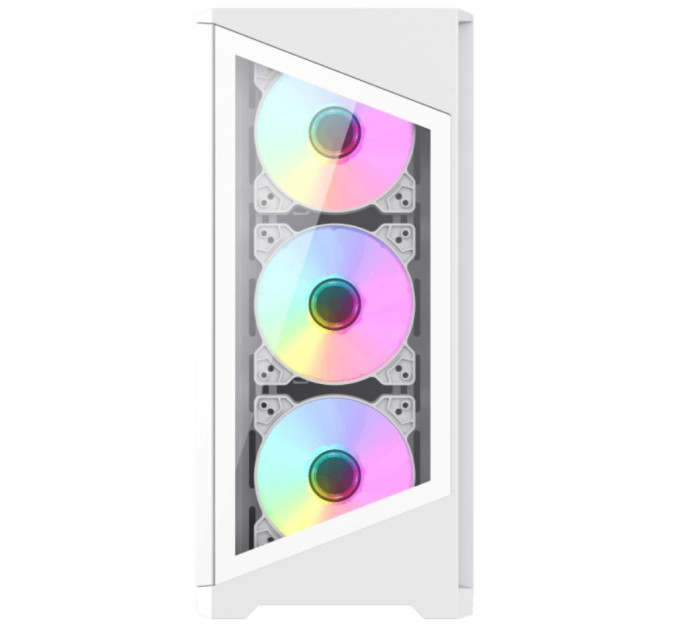 Корпус  Gamemax Destroyer TGW White with window