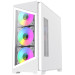Корпус  Gamemax Destroyer TGW White with window