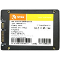 SSD-накопичувач  Atria XT200 SATA III 256GB (ATSATXT200/256)