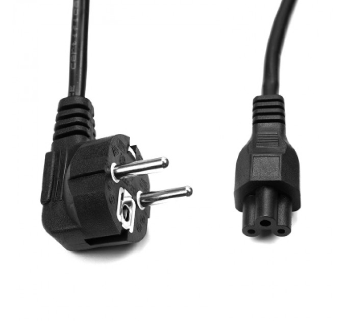 PowerPlant Кабель живлення C5, 220V, 3x0.75, Cu, 2м PowerPlant (CC360291)