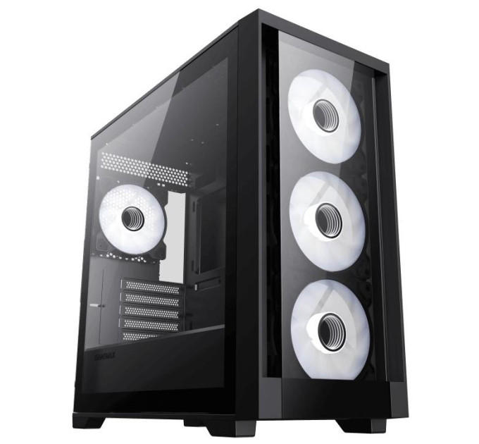 Корпус  Gamemax Defender TG Black with window