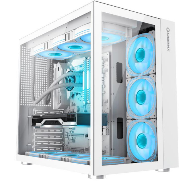 Gamemax Корпус  Gamemax Infinity White with window