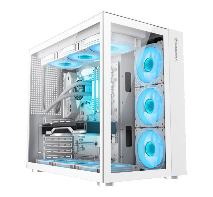 Gamemax Корпус  Gamemax Infinity White with window