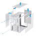 Gamemax Корпус  Gamemax Infinity White with window
