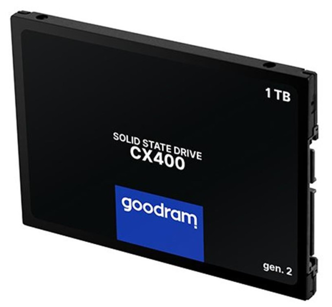 SSD-накопичувач 1ТB GOODRAM CX400 Gen.2 2.5" SATAIII 3D TLC (SSDPR-CX400-01T-G2)