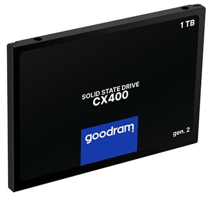 SSD-накопичувач 1ТB GOODRAM CX400 Gen.2 2.5" SATAIII 3D TLC (SSDPR-CX400-01T-G2)