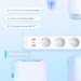 TP-Link Мережевий фільтр  TP-Link Tapo P300 3/1.5m USB White
