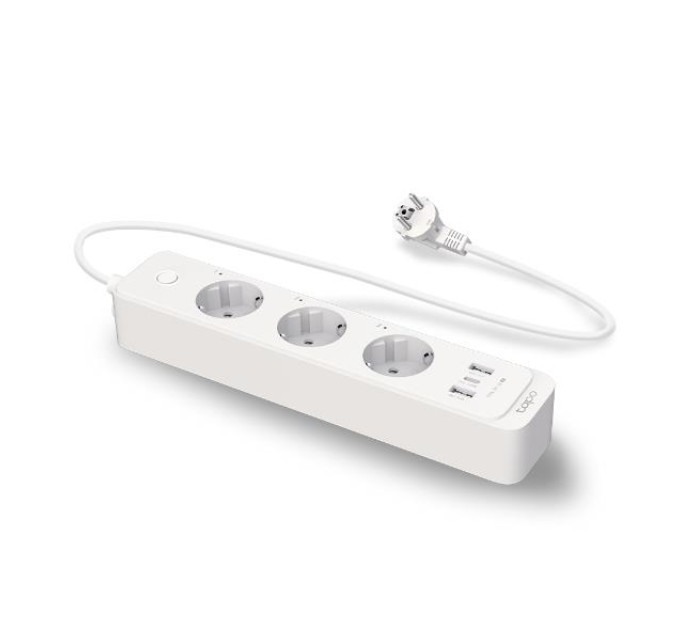 TP-Link Мережевий фільтр  TP-Link Tapo P300 3/1.5m USB White