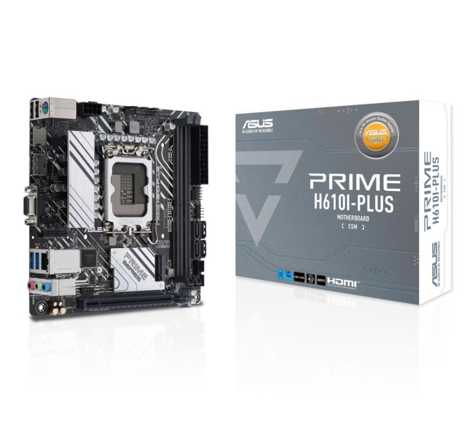 Материнська плата  ASUS PRIME H610I-PLUS-CSM