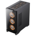 Корпус  Gamemax Leader TG Black with window