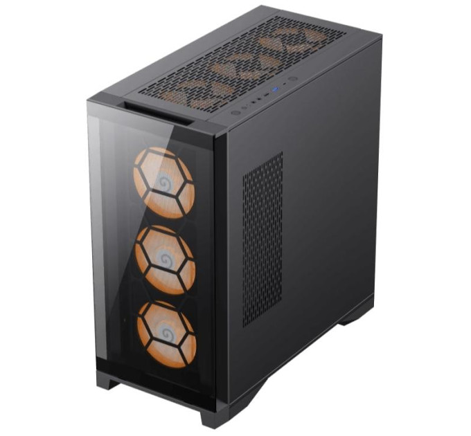 Корпус  Gamemax Leader TG Black with window