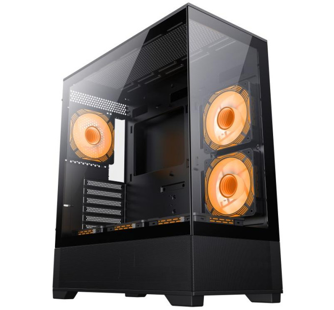 Корпус  Gamemax Vista AB Black with window