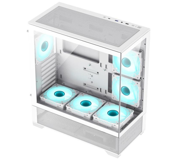 Корпус  Gamemax Vista AW White with window