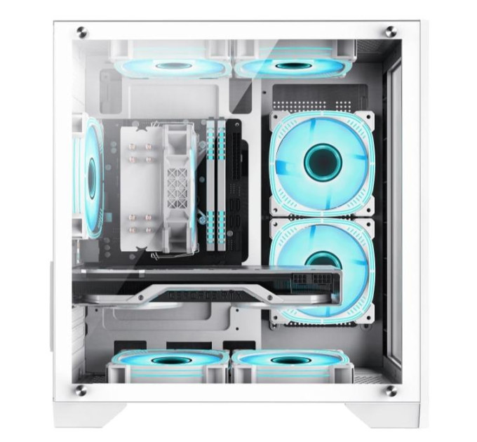 Корпус  Gamemax Infinity Mini White with window