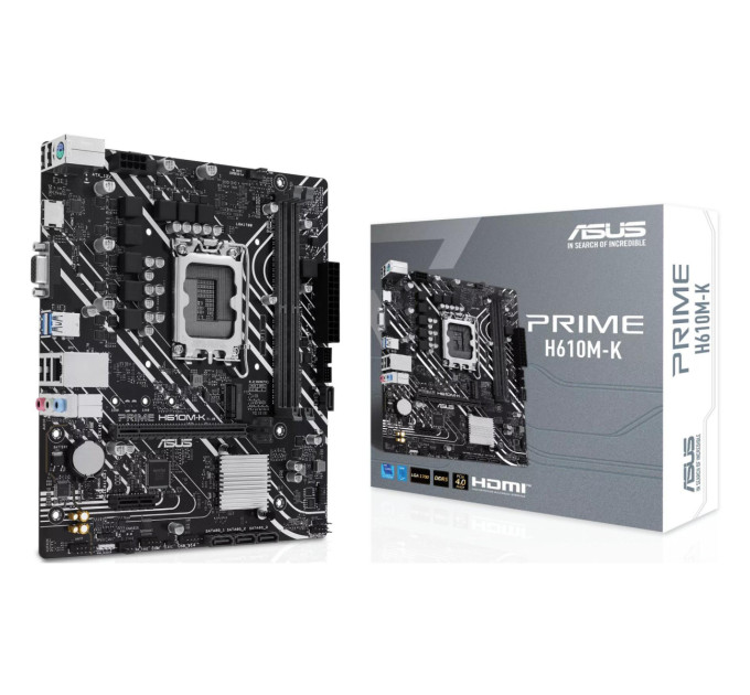 Материнська плата Asus Prime H610M-K Socket 1700