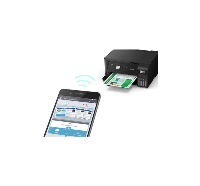 Багатофункціональний пристрій Epson EcoTank L3560 with Wi-Fi (C11CK58404)