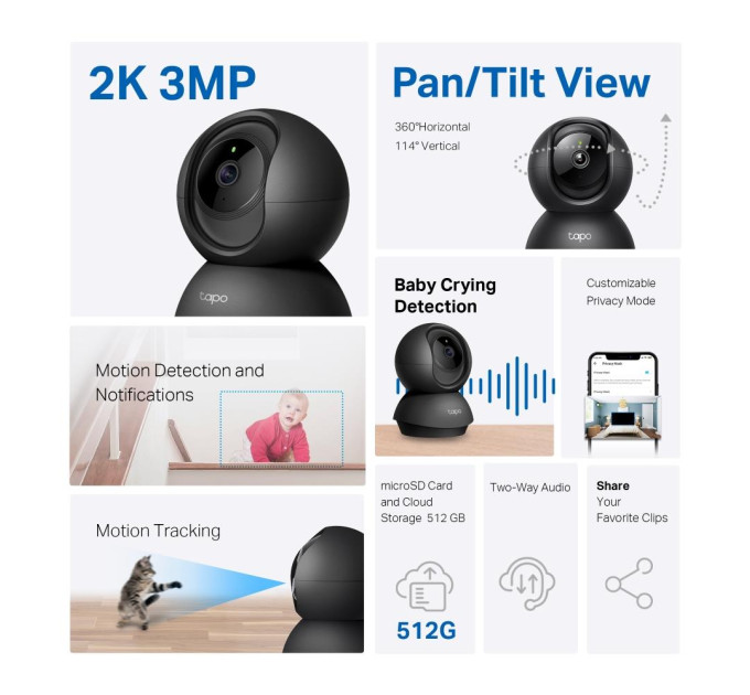TP-Link Камера  TP-Link Tapo C211