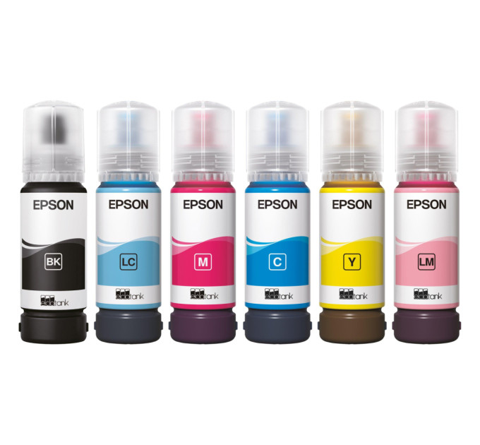 Чорнило  Epson 108 EcoTank L8050/L18050 cyan (C13T09C24A)