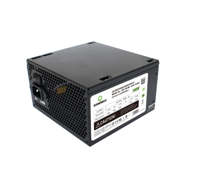 Блок живлення  GameMax GM-700 80+ APFC Black