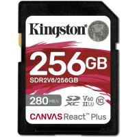 Карта пам'яті  Kingston SD  256GB C10 UHS-II U3 R280/W150MB/s SDR2V6/256GB