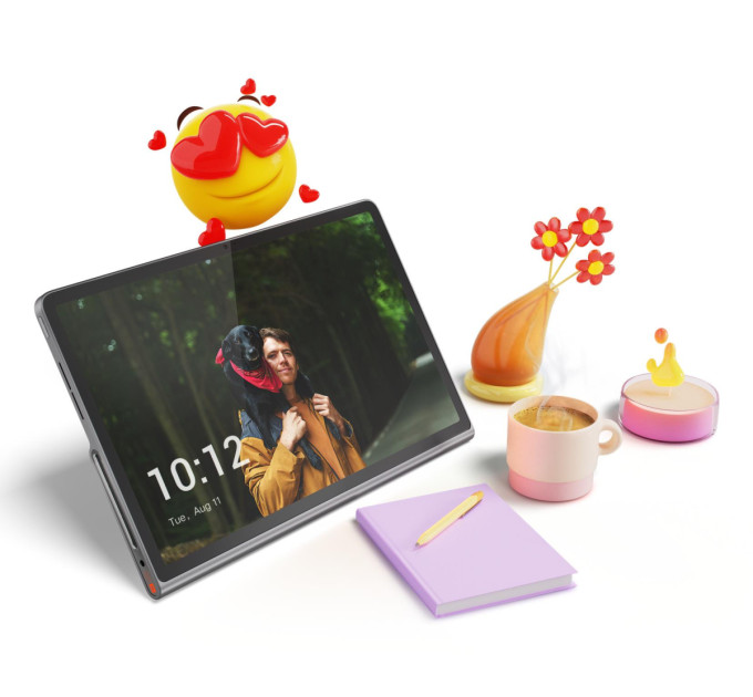 Планшет  Lenovo Tab Plus TB351FU 8/128GB Luna Grey (ZADX0094UA)