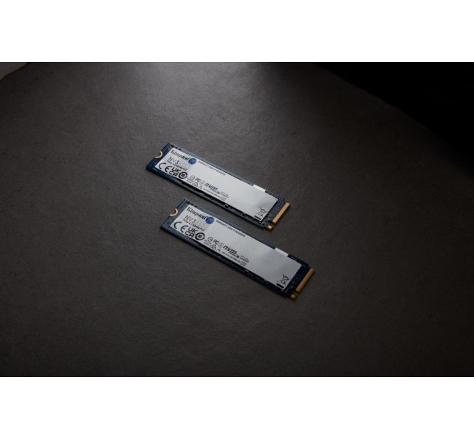 Kingston SSD накопичувач Kingston 1TB M.2 NVMe NV3 M.2 2280 PCIe Gen4.0 x4 (SNV3S/1000G)