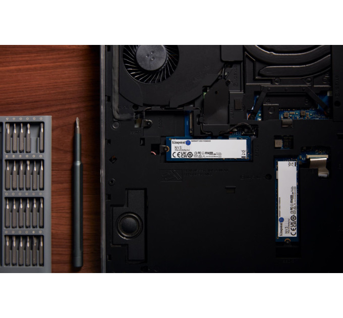 Kingston SSD накопичувач Kingston 1TB M.2 NVMe NV3 M.2 2280 PCIe Gen4.0 x4 (SNV3S/1000G)