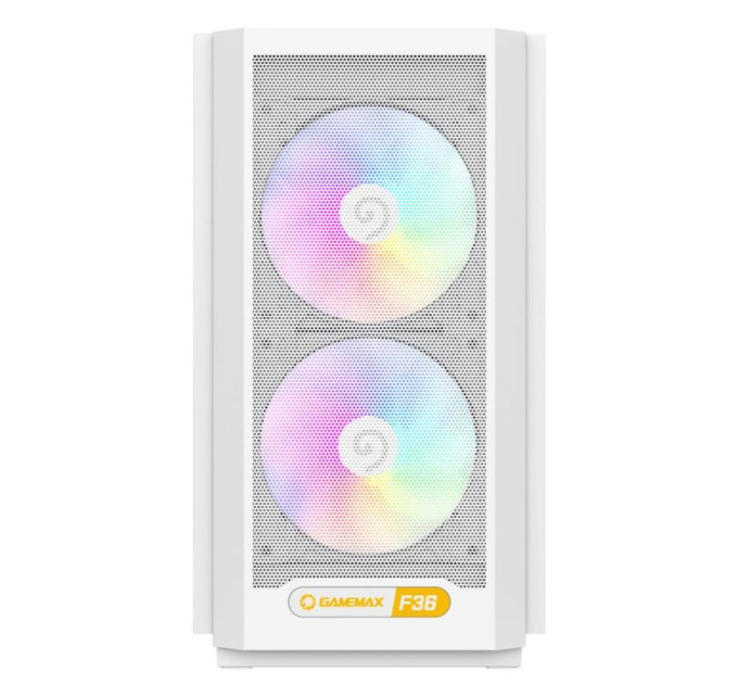 Корпус  Gamemax F36 WH White with window