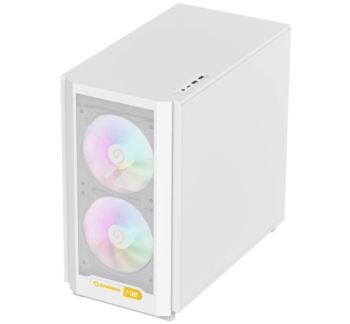 Корпус  Gamemax F36 WH White with window