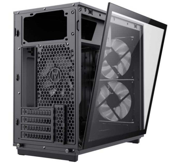 Корпус  Gamemax F36 BK Black with window