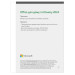 Microsoft Офісний додаток  Microsoft Office Home and Business 2024 Ukrainian Only Mdls (EP2-06693)