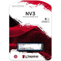 SSD-накопичувач  Kingston NV3 2280 PCIe 4.0 x4 NVMe 4TB (SNV3S/4000G)