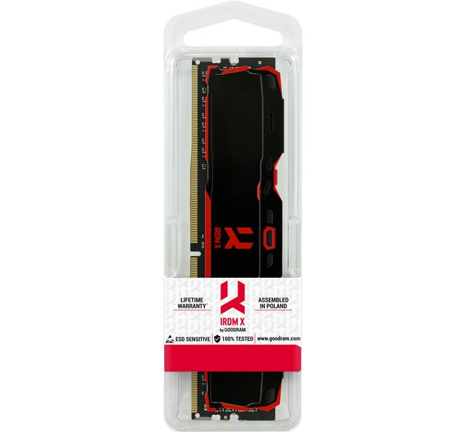 Модуль пам'яті   DDR4 2x16GB/3200 Goodram Iridium X Black (IR-X3200D464L16A/32GDC)