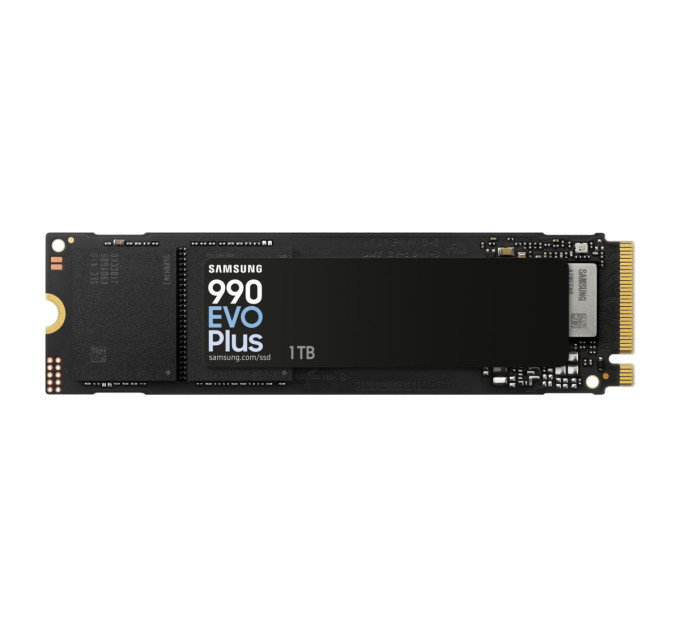 Samsung SSD накопичувач 1ТB Samsung 990 EVO Plus M.2 2280 PCIe 5.0 x4 NVMe V-NAND TLC (MZ-V9S1T0BW)