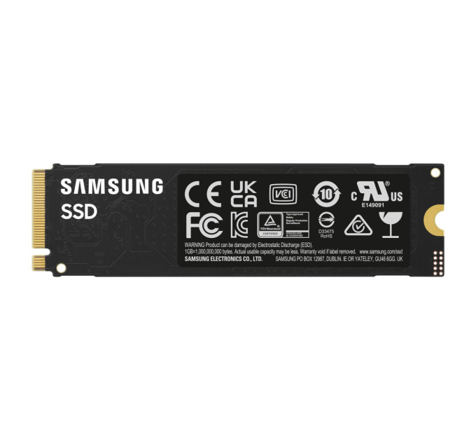 Samsung SSD накопичувач 1ТB Samsung 990 EVO Plus M.2 2280 PCIe 5.0 x4 NVMe V-NAND TLC (MZ-V9S1T0BW)