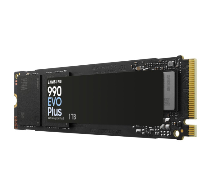 Samsung SSD накопичувач 1ТB Samsung 990 EVO Plus M.2 2280 PCIe 5.0 x4 NVMe V-NAND TLC (MZ-V9S1T0BW)