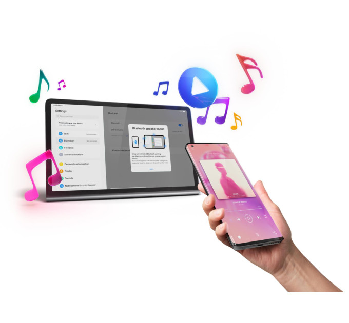 LENOVO Планшет  Lenovo Tab Plus TB351FU 8/256GB Luna Grey (ZADX0145UA) + Case