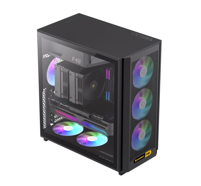 Gamemax Корпус  GameMax F46 Black без БЖ
