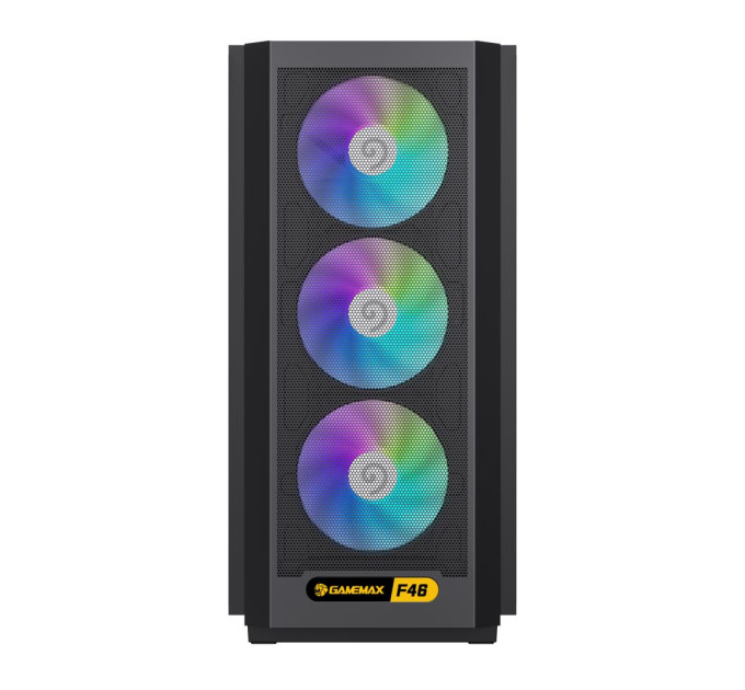 Gamemax Корпус  GameMax F46 Black без БЖ