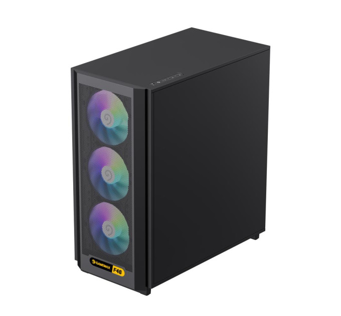 Gamemax Корпус  GameMax F46 Black без БЖ